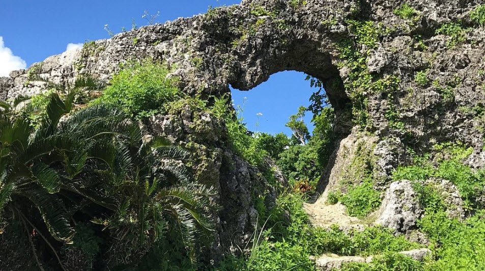 Tamagusuku Castle Ruins, Japan